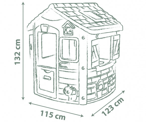 SMOBY Smoby Life Playhouse Jura Lodge