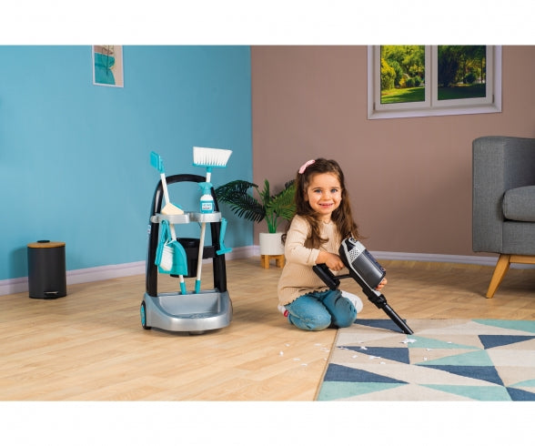 SMOBY Smoby Rowenta trolley + vacuum cleaner