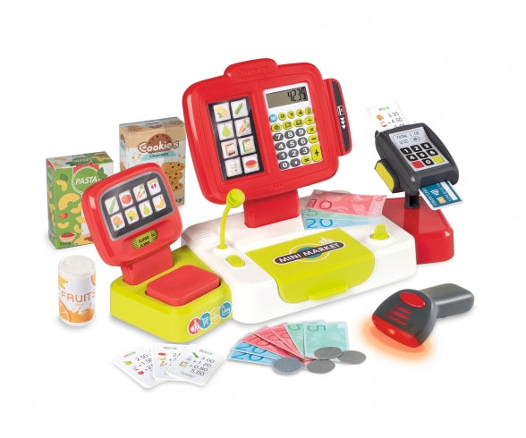 SMOBY Large Red Cash Register