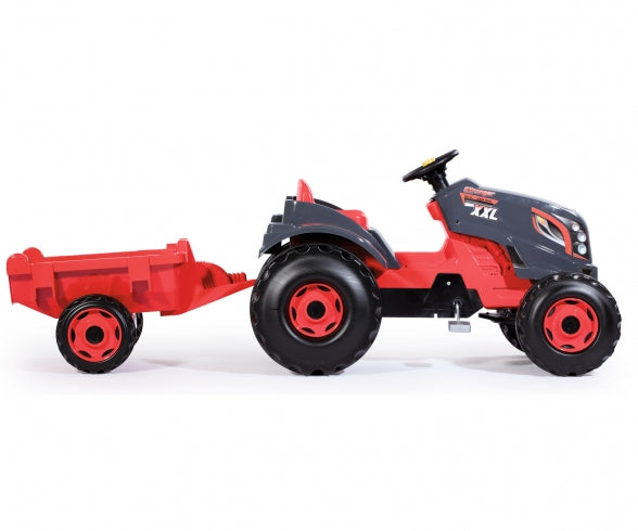 SMOBY Stronger Xxl Tractor + Trailer