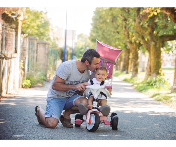 SMOBY BABY BALADE PLUS TRICYCLE PINK