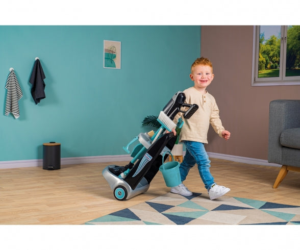 SMOBY Smoby Rowenta trolley + vacuum cleaner