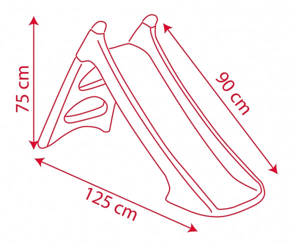 SMOBY Cars XS Slide