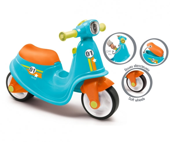 SMOBY Scooter Ride-On Blue