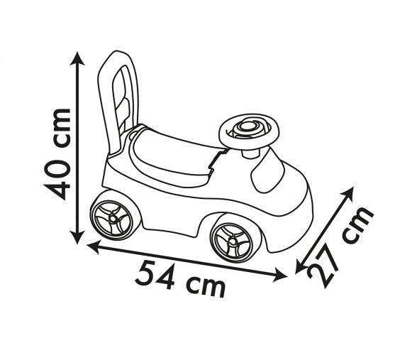 SMOBY Disney Princess Auto Ride-On