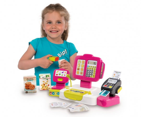 SMOBY Large Pink Cash Register