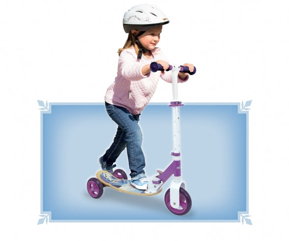 SMOBY Smoby FROZEN 3W FOLDABLE WOODEN SCOOTER