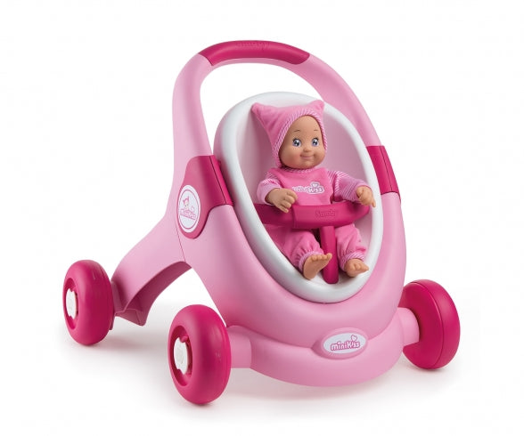 SMOBY Minikiss 3 In 1 Baby Walker