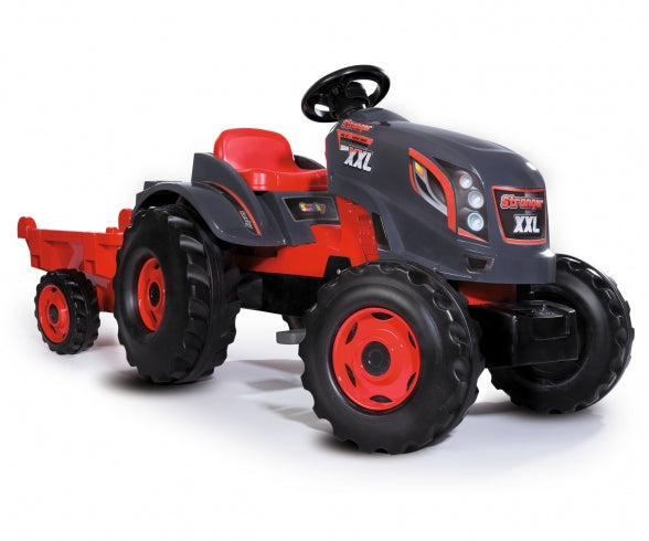 SMOBY Stronger Xxl Tractor + Trailer