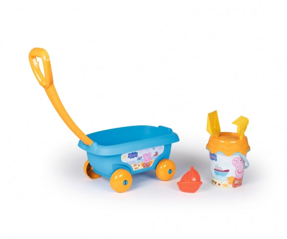 SMOBY PEPPA PIG GARNISHED BEACH CART