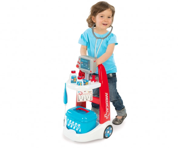 SMOBY Medical Cart Electronic