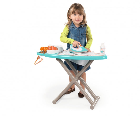 SMOBY Ironing Board + Steam Iron