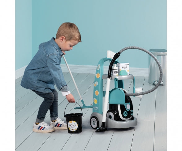 SMOBY Cleaning trolley + vacuum cleaner