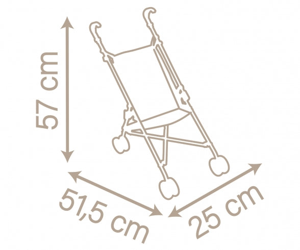 SMOBY Smoby Baby Nurse Foldable Pushchair