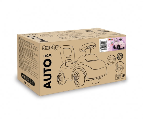 SMOBY Auto Ride-On Pink