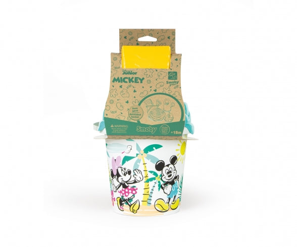 SMOBY Mickey Smoby Green Garnished Bucket