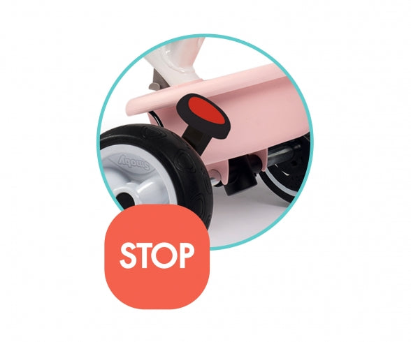 SMOBY BABY BALADE PLUS TRICYCLE PINK