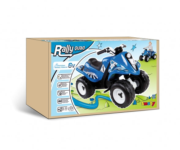 SMOBY QUAD RALLYE BLUE