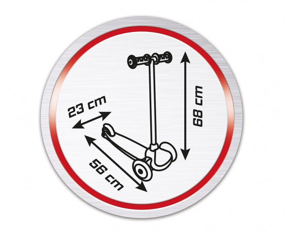 SMOBY Cars 3W Twist Scooter
