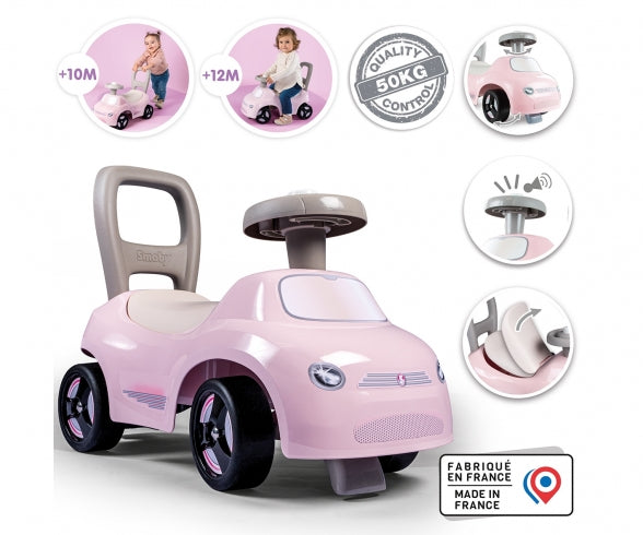 SMOBY Auto Ride-On Pink