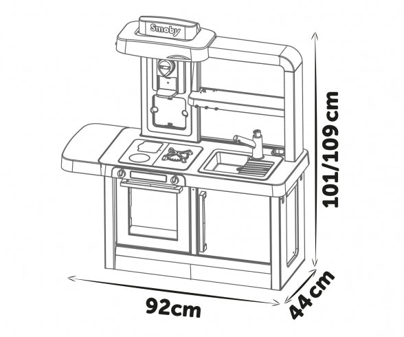 SMOBY Smoby Tefal Evolutive Kitchen