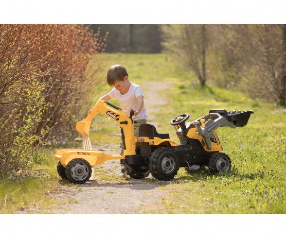 SMOBY Smoby Builder Max tractor + trailer