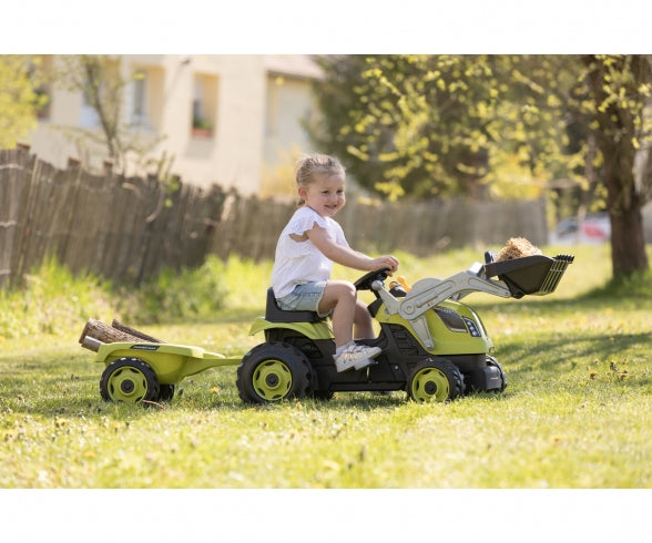 SMOBY Farmer Max Tractor + Trailer