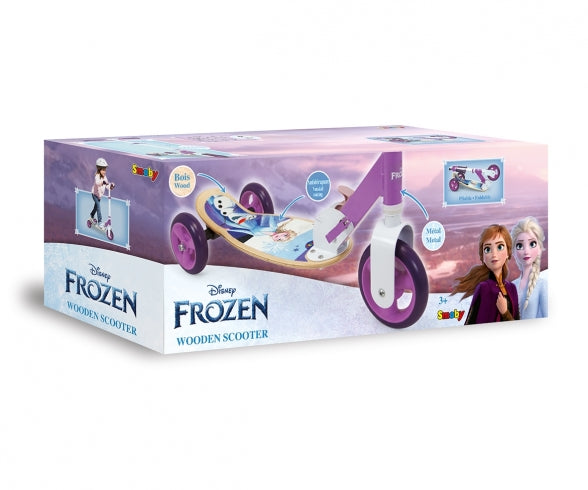 SMOBY Smoby FROZEN 3W FOLDABLE WOODEN SCOOTER
