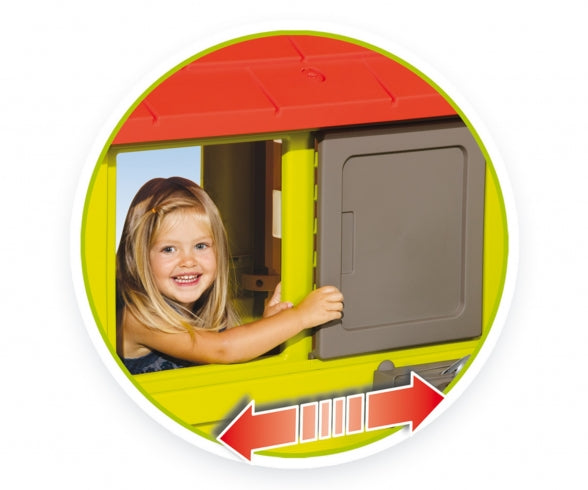 SMOBY NATURE PLAYHOUSE + KITCHEN