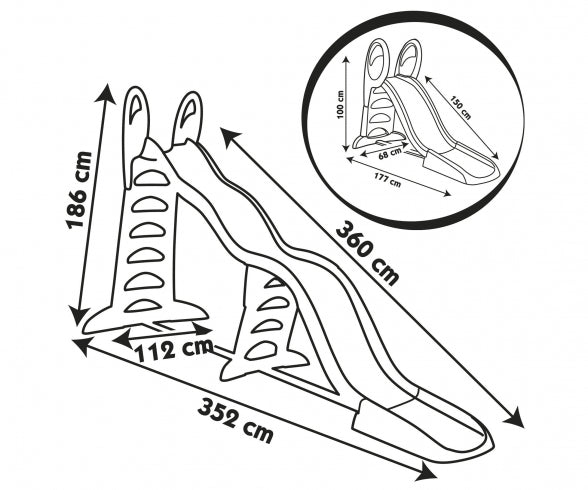 SMOBY Smoby Super Megagliss Slide