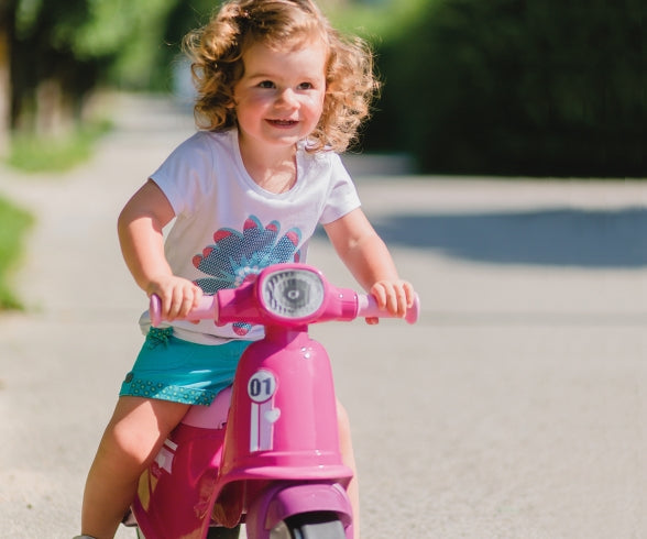 SMOBY Scooter Ride-On Pink