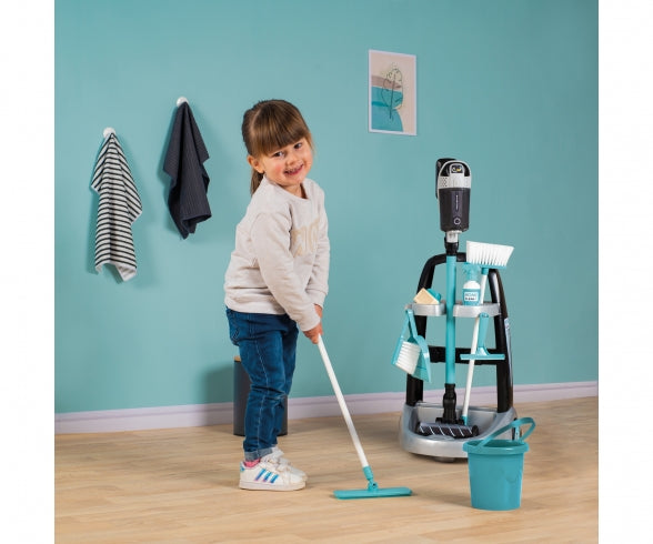 SMOBY Smoby Rowenta trolley + vacuum cleaner